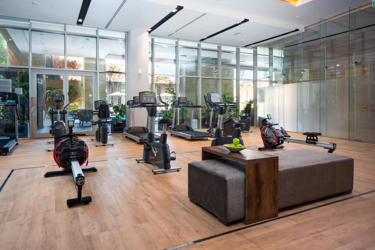 Citadines Abha Aparthotel Bagian luar foto The gym at the hotel