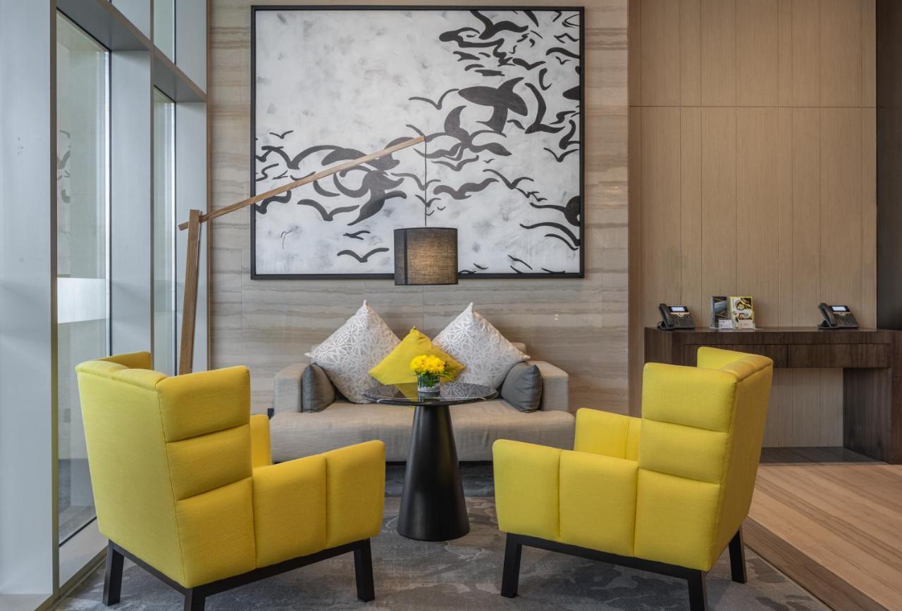 Citadines Abha Aparthotel Bagian luar foto The interior of the hotel